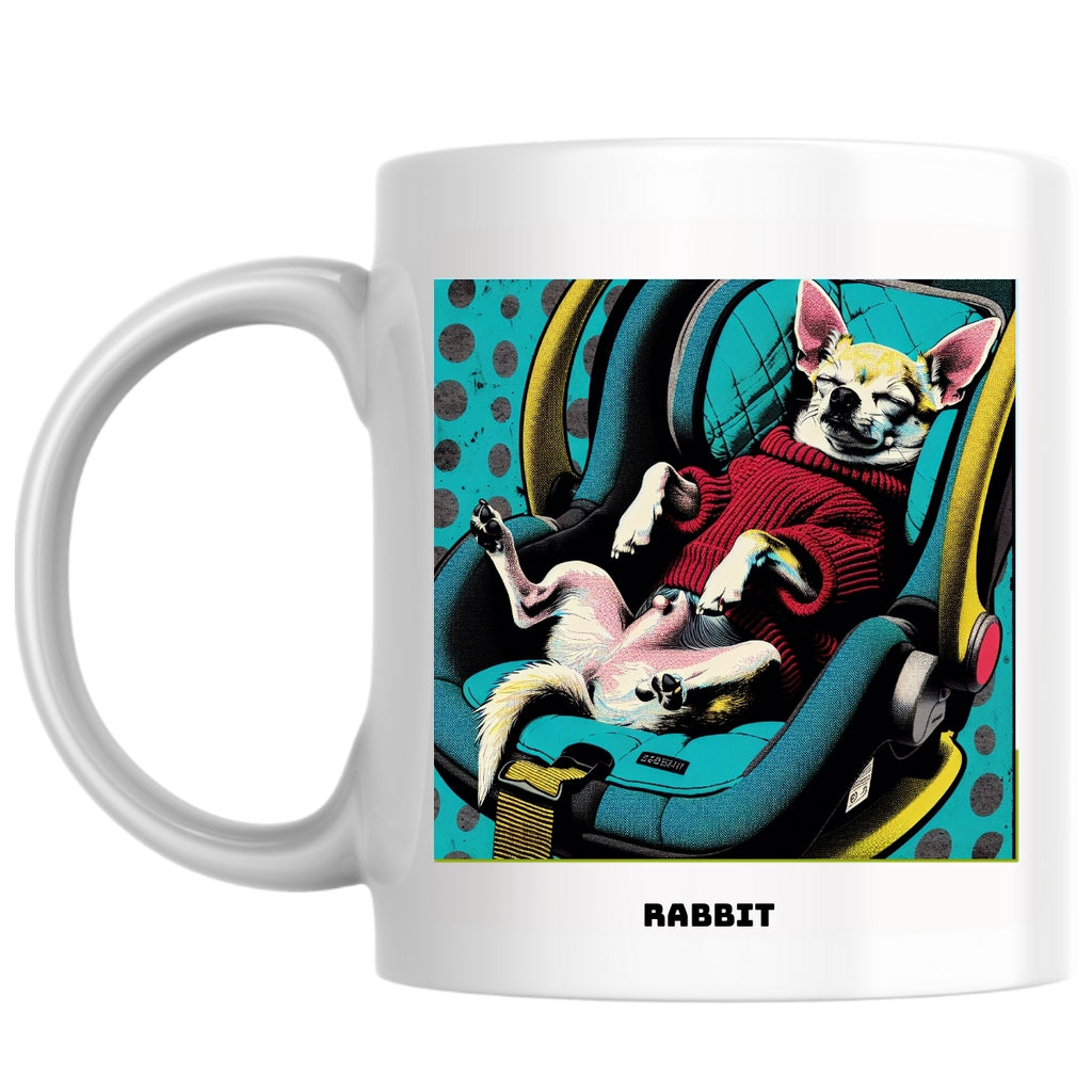 Rabbit the Magnificent: Pop Art Coffee Mug