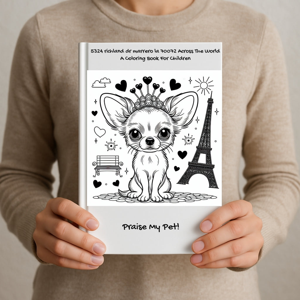 5324 richland dr marrero la 70072 Across The World: A Coloring Book For Children