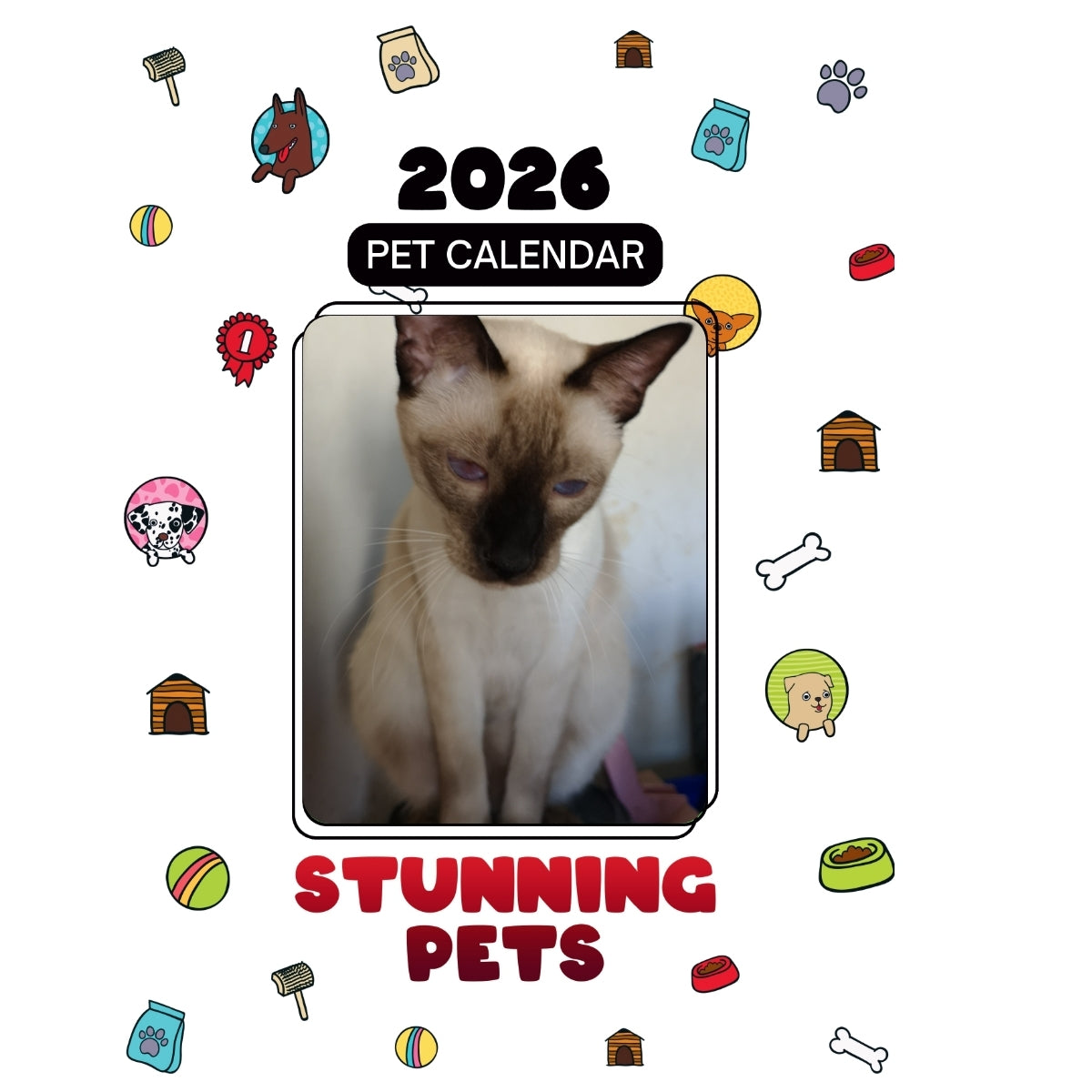 1 Headlines Stunning Pets: A 2026 Pet Calendar