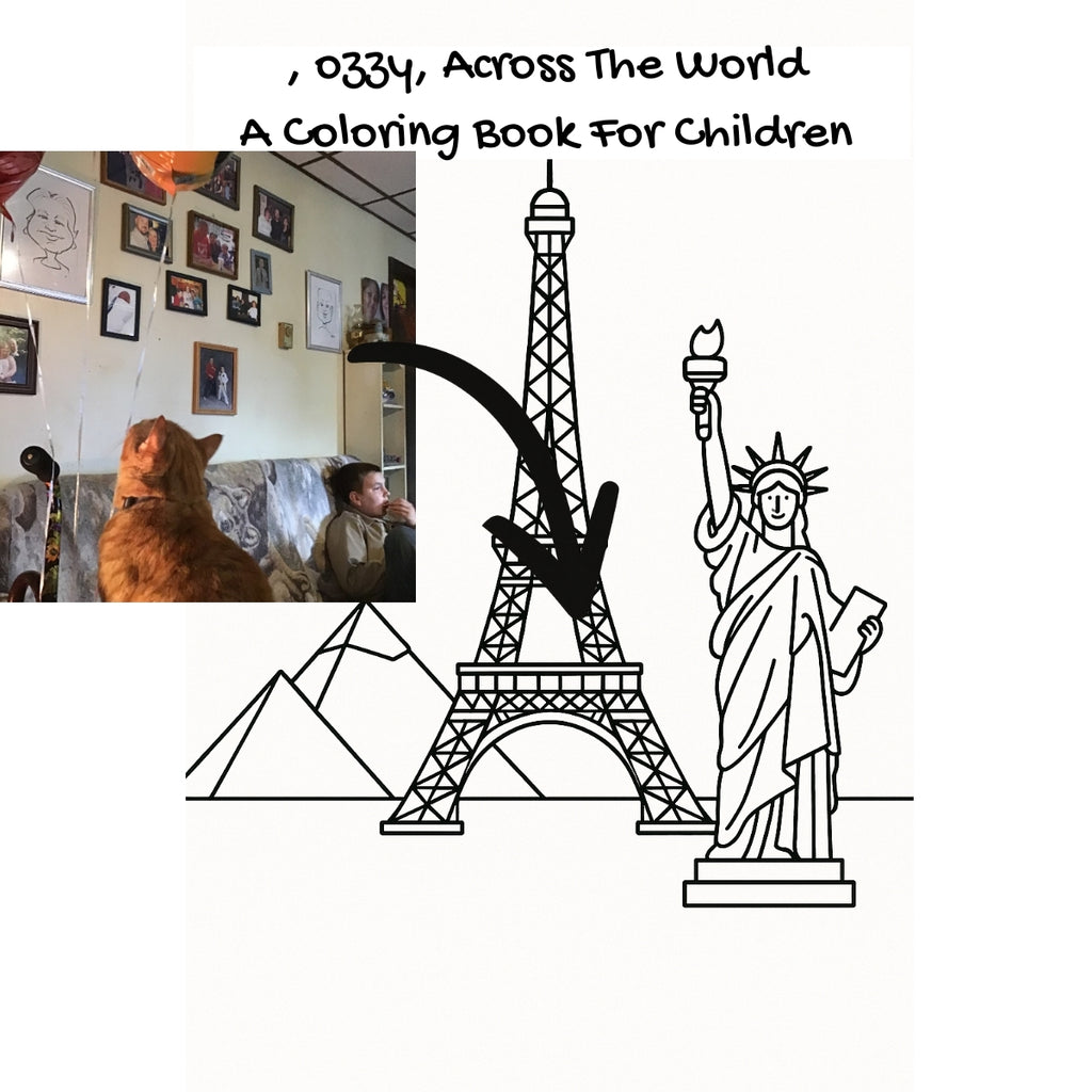 , ozzy, Across The World: A Coloring Book For Children