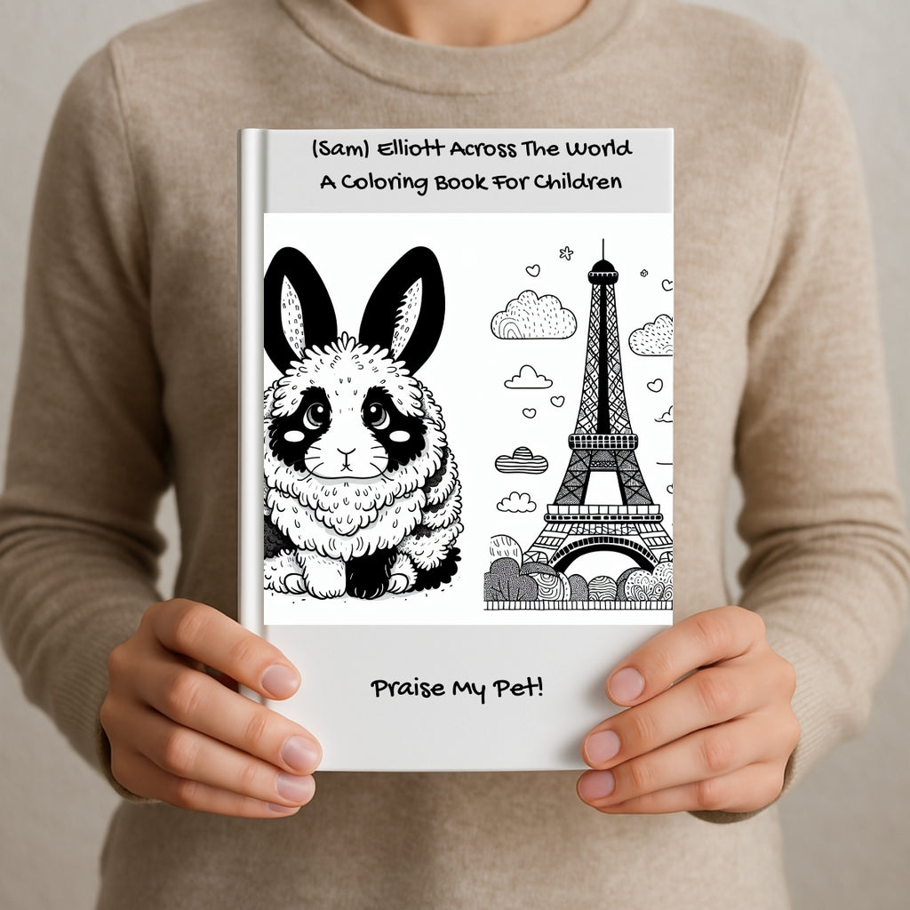 (Sam) Elliott Across The World: A Coloring Book For Children