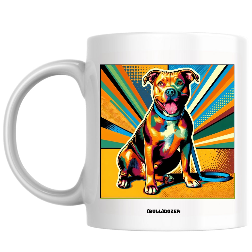 (Bull)Dozer the Magnificent: Pop Art Coffee Mug