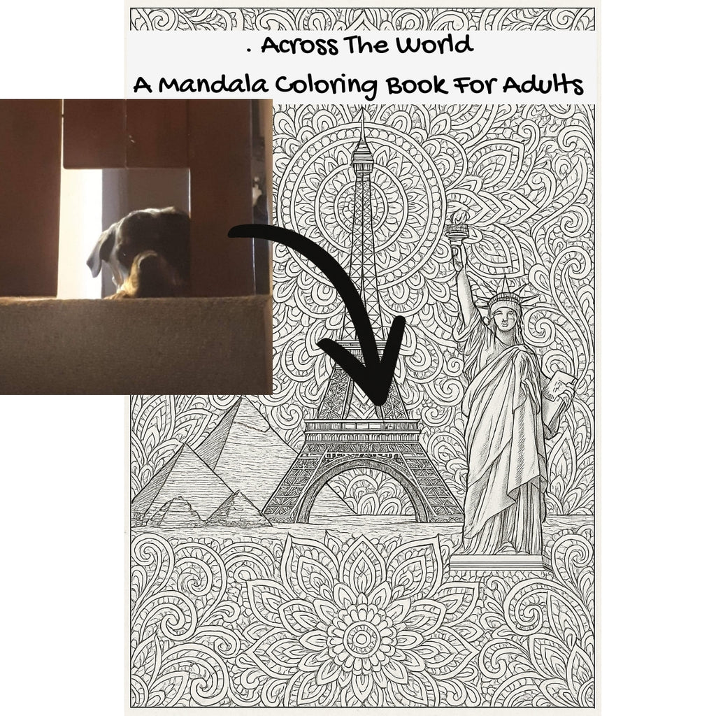 . Across The World: A Mandala Coloring Book For Adults