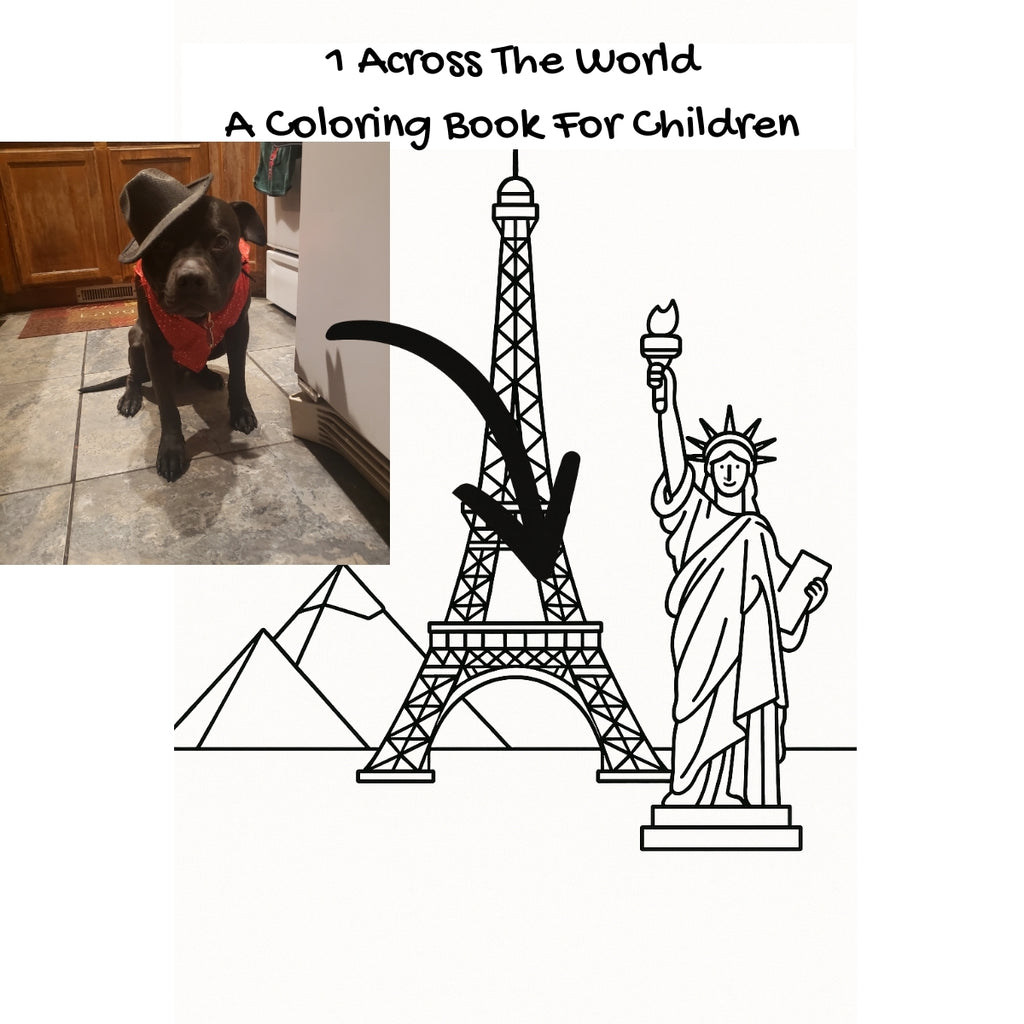 1 Across The World: A Coloring Book For Children