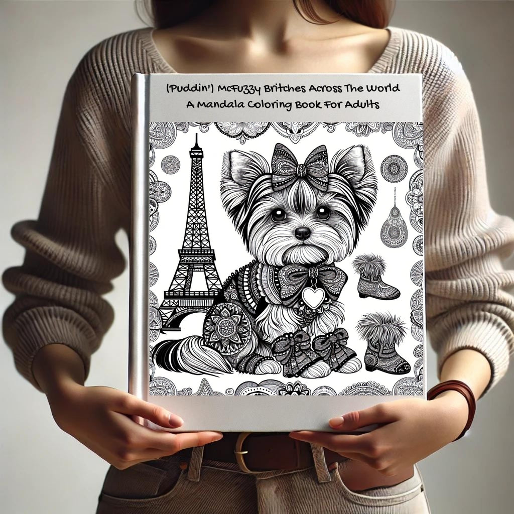 (Puddin') McFuzzy Britches Across The World: A Mandala Coloring Book For Adults