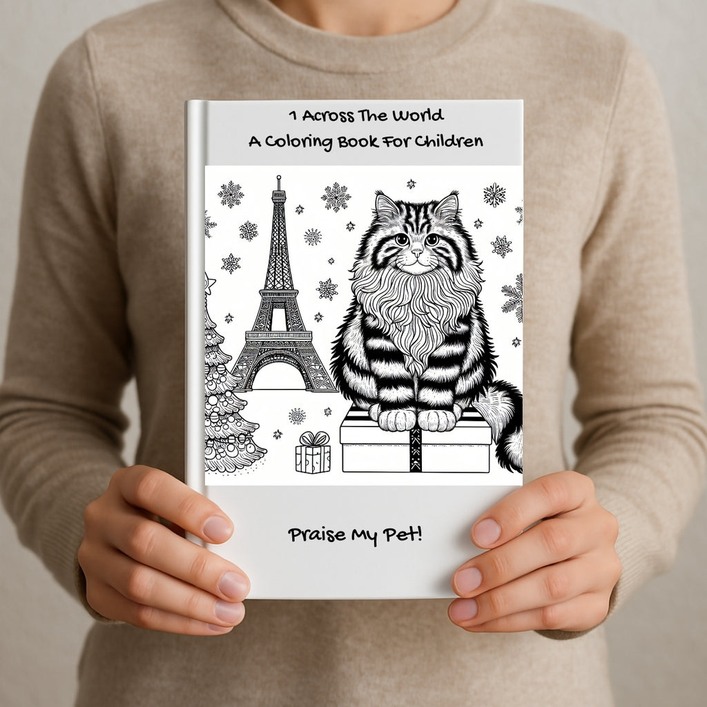 1 Across The World: A Coloring Book For Children