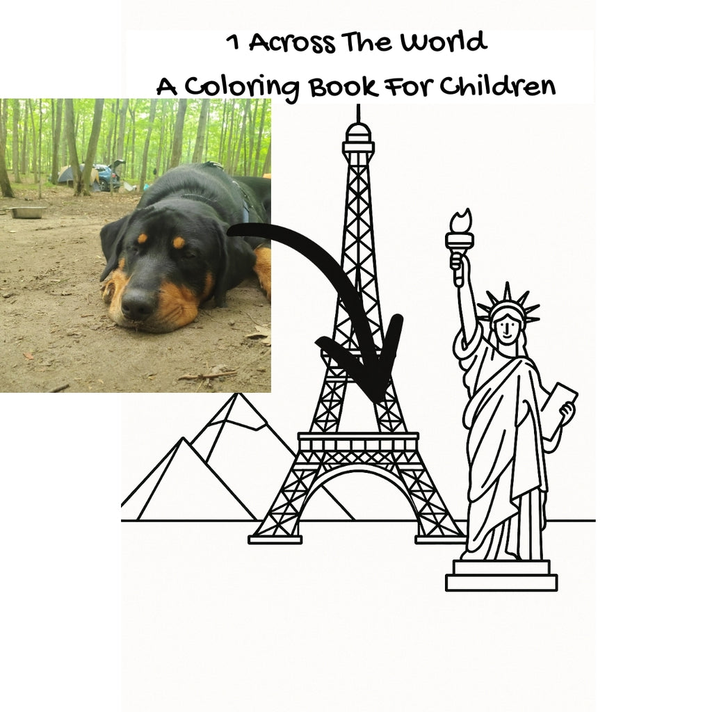 1 Across The World: A Coloring Book For Children
