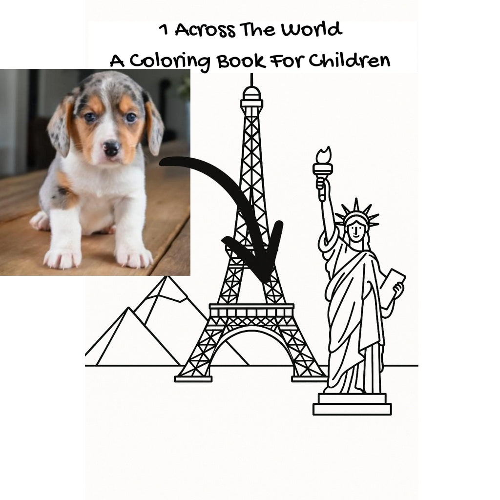 1 Across The World: A Coloring Book For Children