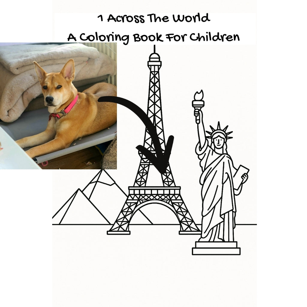 1 Across The World: A Coloring Book For Children