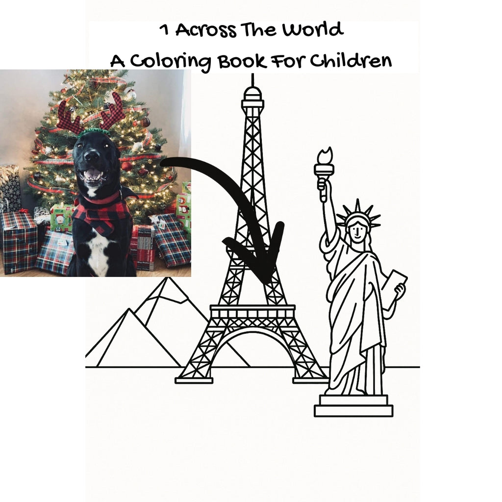 1 Across The World: A Coloring Book For Children