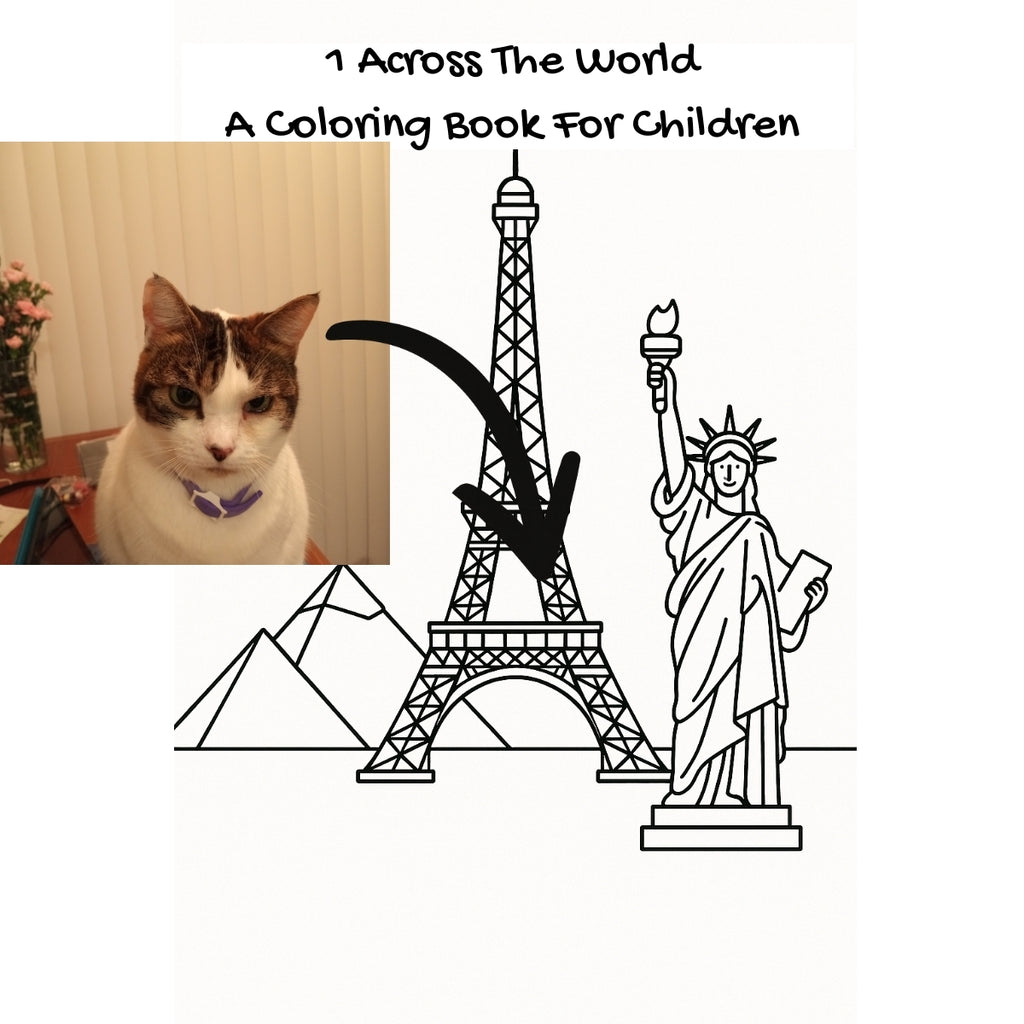 1 Across The World: A Coloring Book For Children