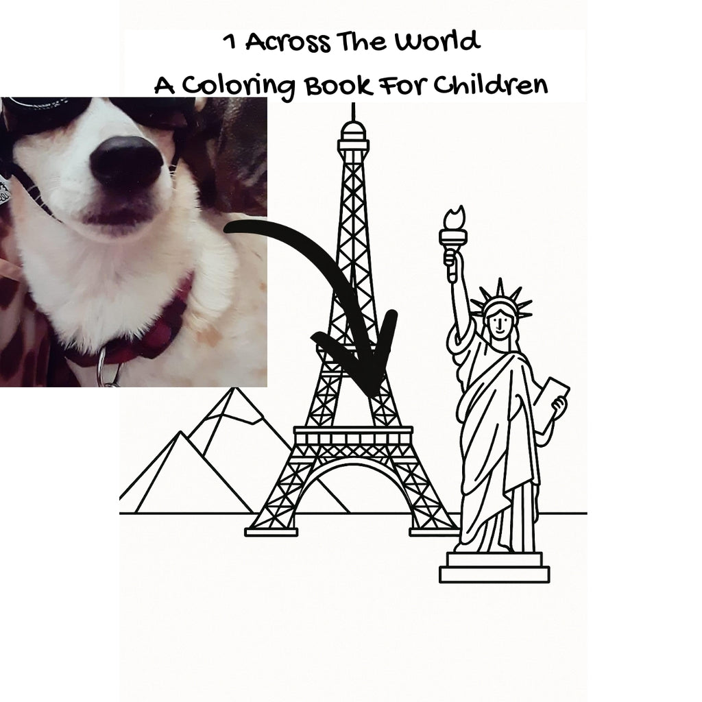 1 Across The World: A Coloring Book For Children