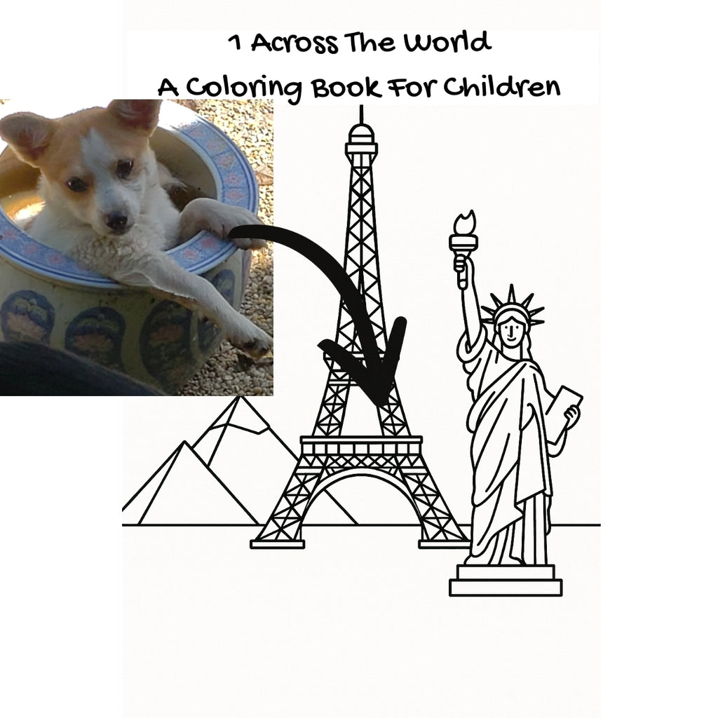 1 Across The World: A Coloring Book For Children
