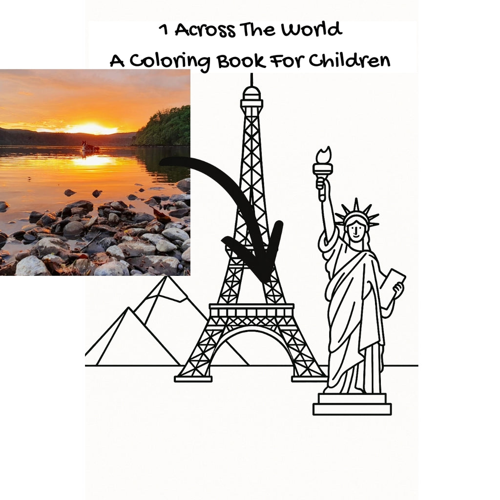 1 Across The World: A Coloring Book For Children