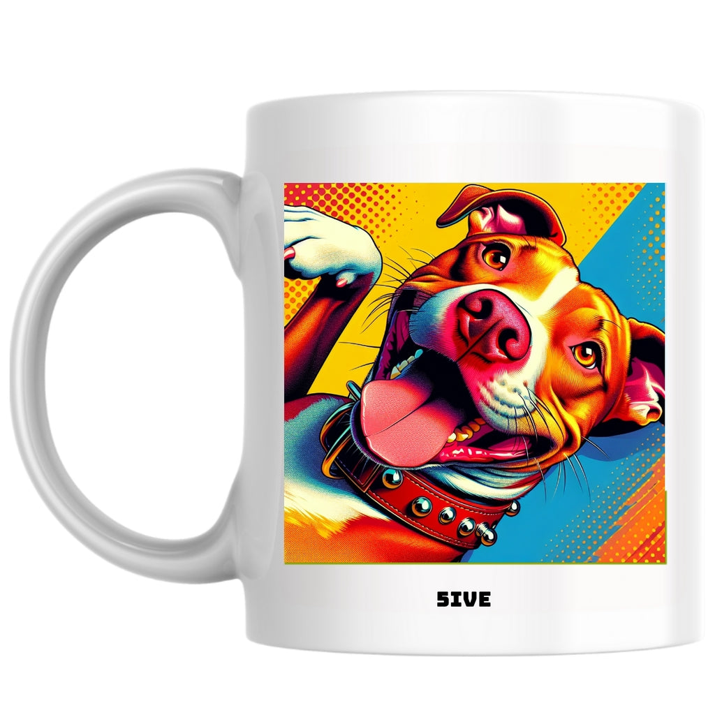 5ive the Magnificent: Pop Art Coffee Mug