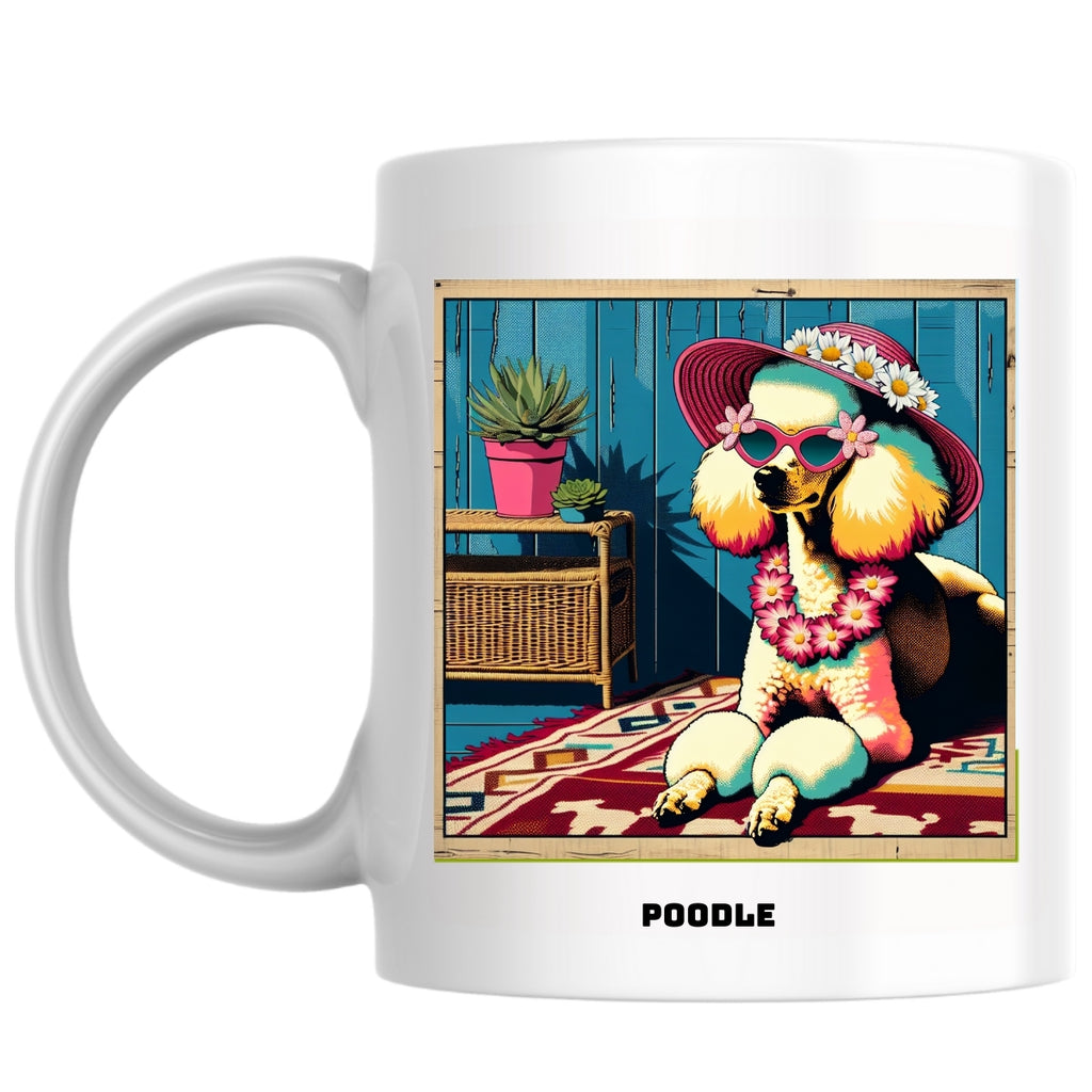 Poodle the Magnificent: Pop Art Coffee Mug