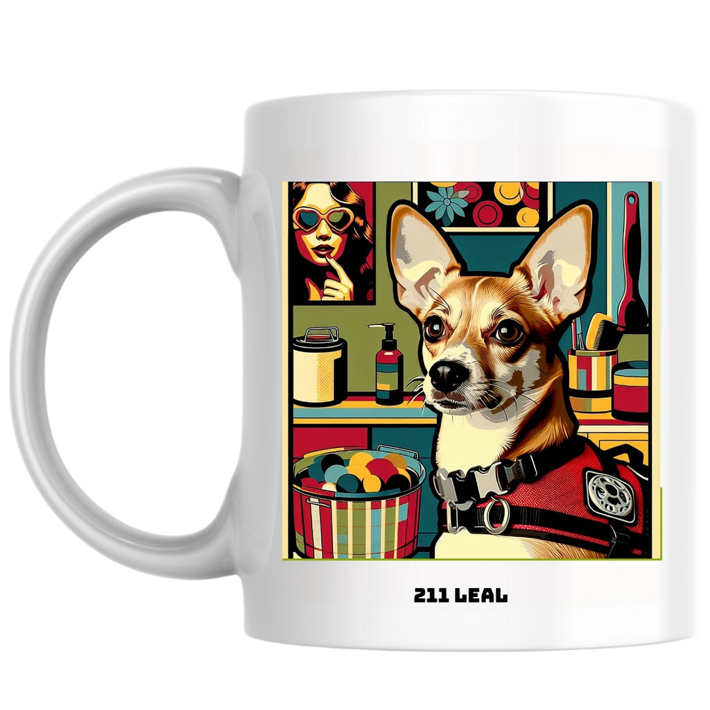 211 Leal the Magnificent: Pop Art Coffee Mug
