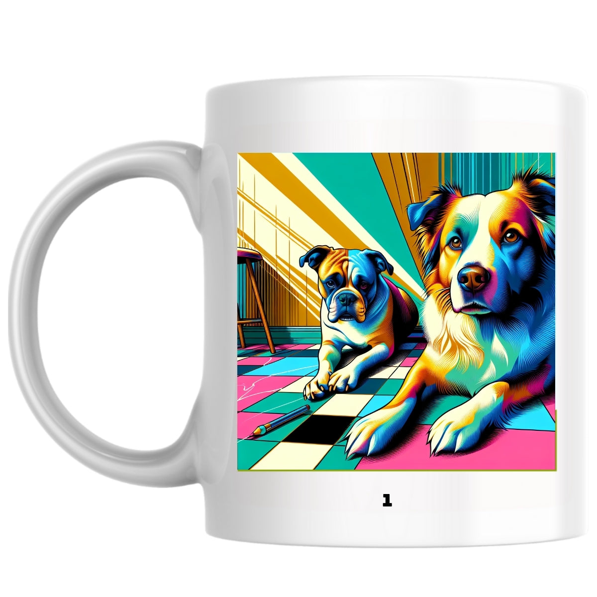 1 the Magnificent: Pop Art Coffee Mug