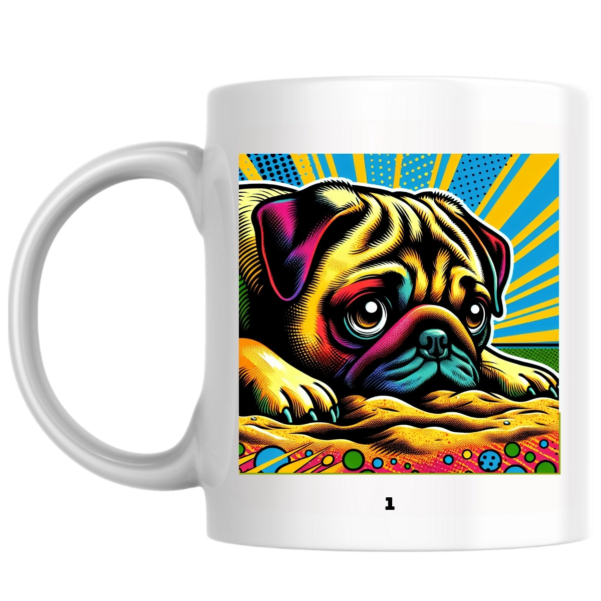 1 the Magnificent: Pop Art Coffee Mug