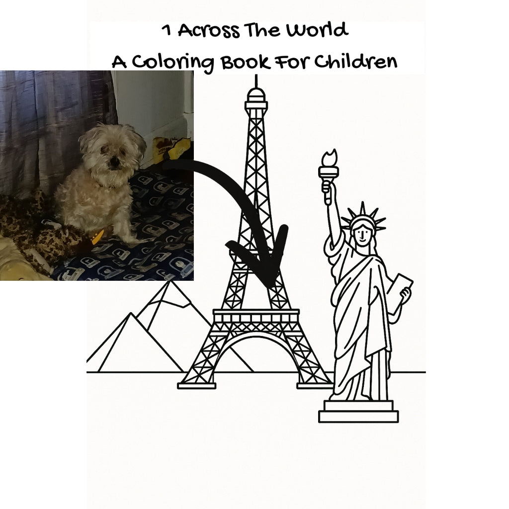 1 Across The World: A Coloring Book For Children