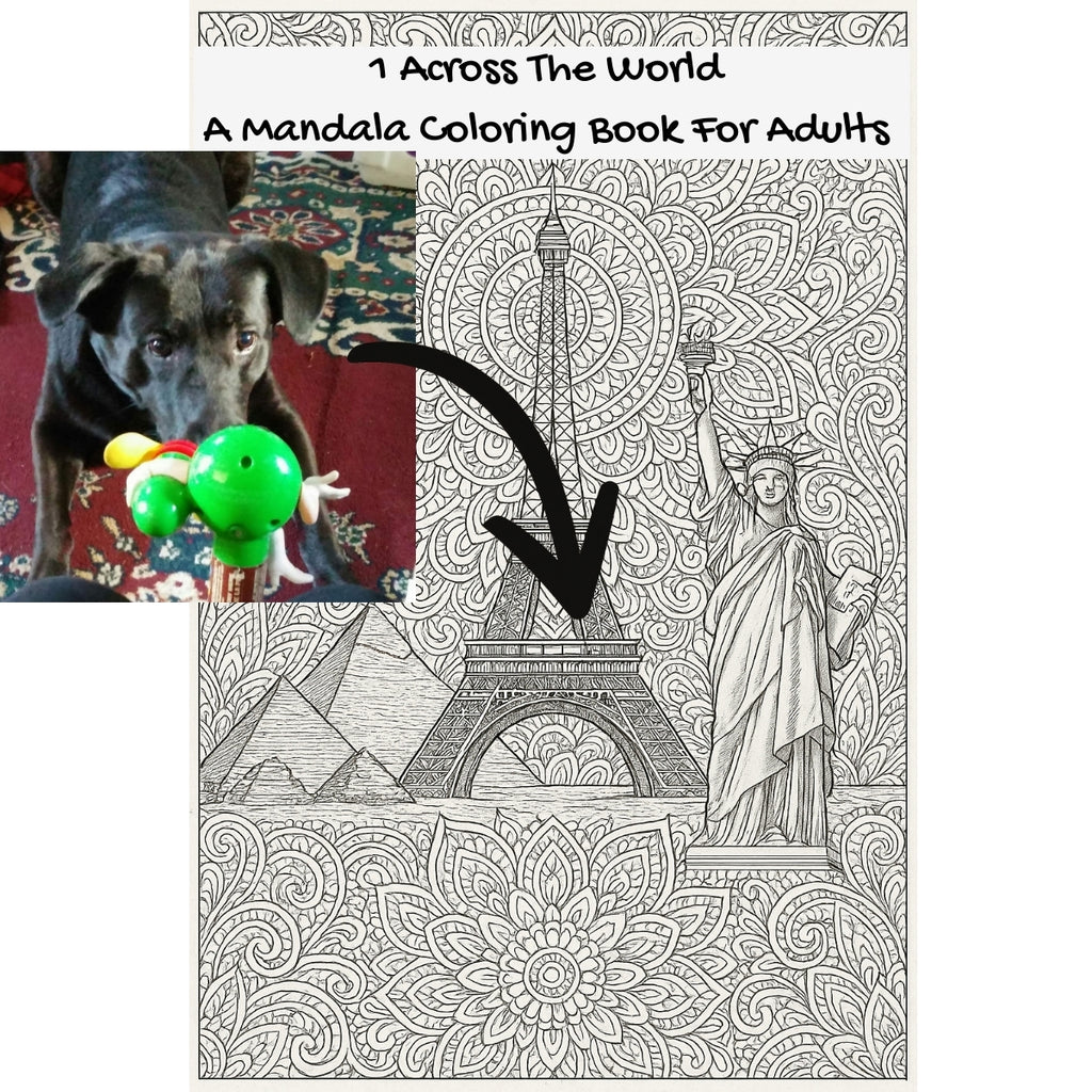 1 Across The World: A Mandala Coloring Book For Adults