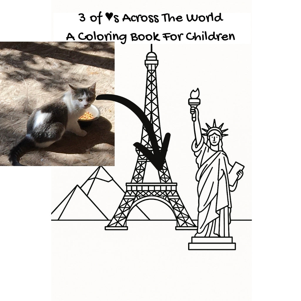 3 of ♥️s Across The World: A Coloring Book For Children