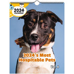 2024's Most Hospitable Pets Volume Four: 2024 Wall Calendar (Published)