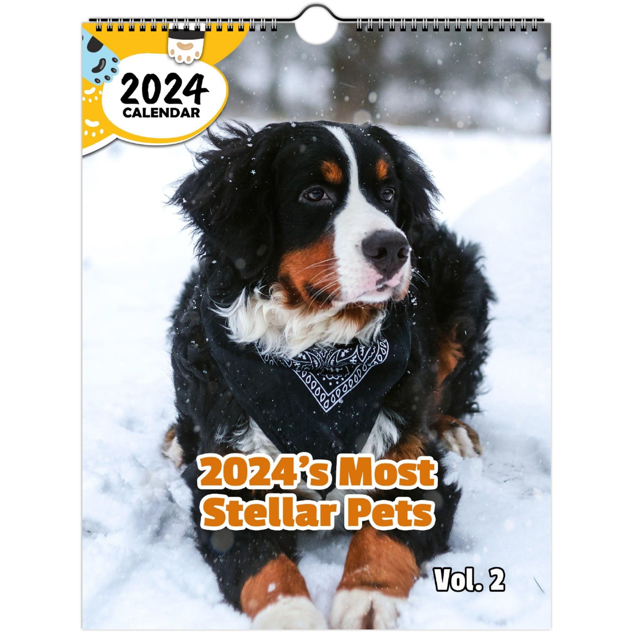 2024's Most Stellar Pets Volume Two: 2024 Wall Calendar (Published)