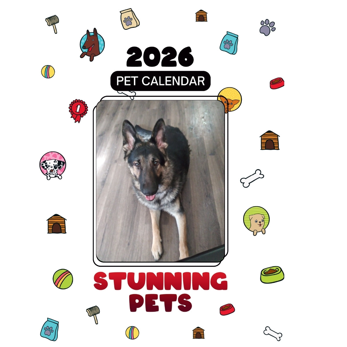 D O G Headlines Stunning Pets: A 2026 Pet Calendar