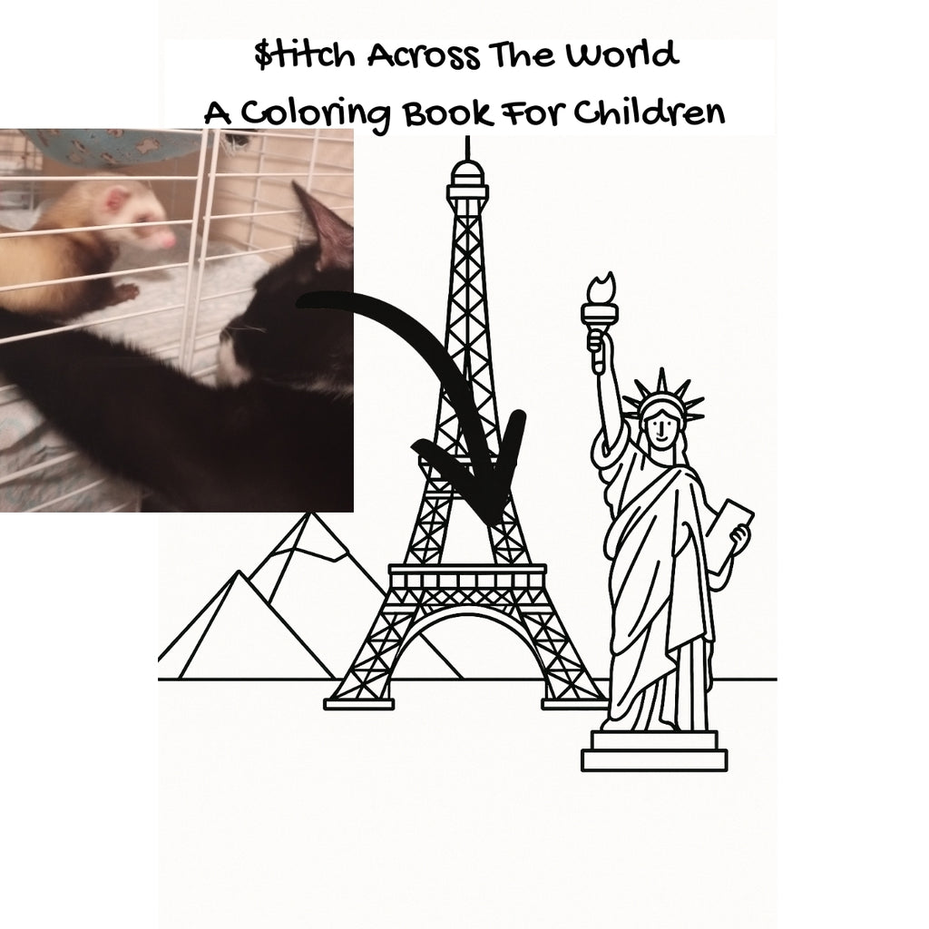 $titch Across The World: A Coloring Book For Children