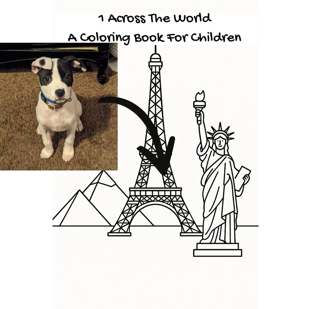 1 Across The World: A Coloring Book For Children