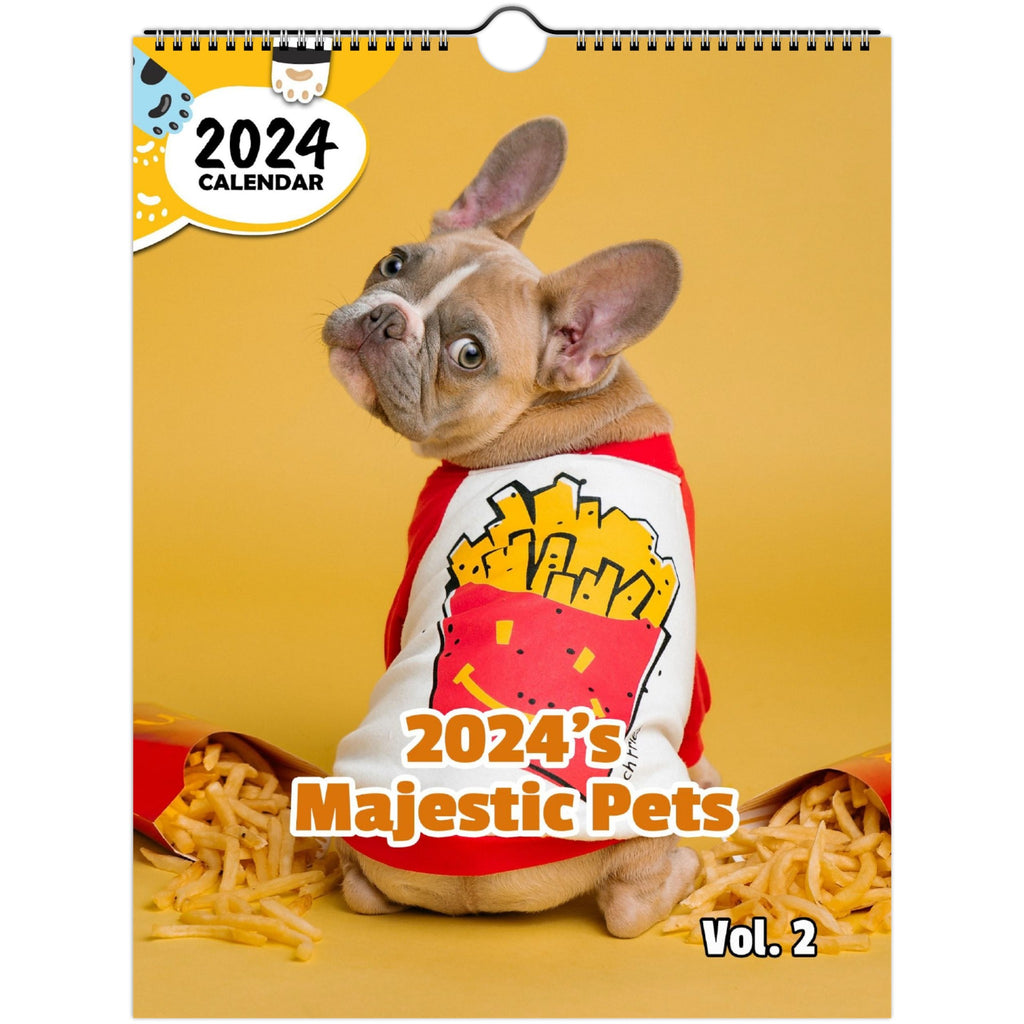 2024's Majestic Pets Volume Two: 2024 Wall Calendar (Published)