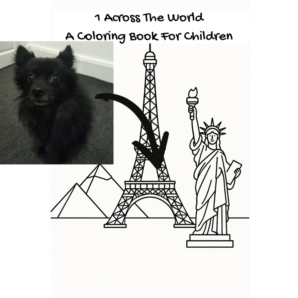 1 Across The World: A Coloring Book For Children