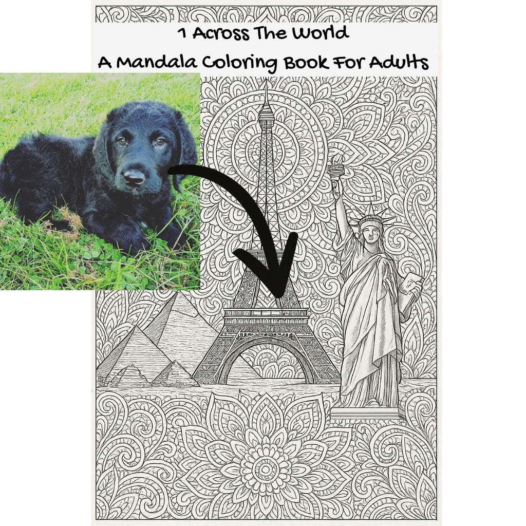 1 Across The World: A Mandala Coloring Book For Adults
