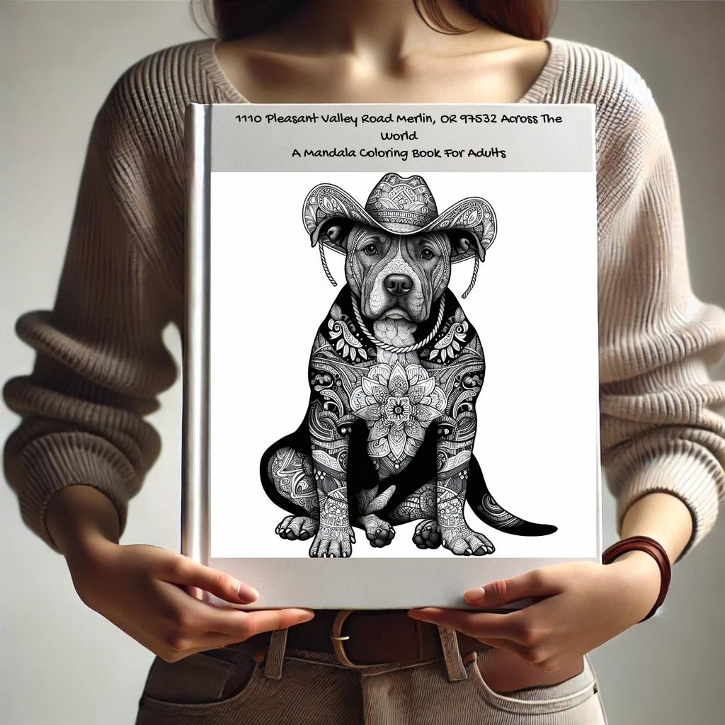 1110 Pleasant Valley Road Merlin, OR 97532 Across The World: A Mandala Coloring Book For Adults