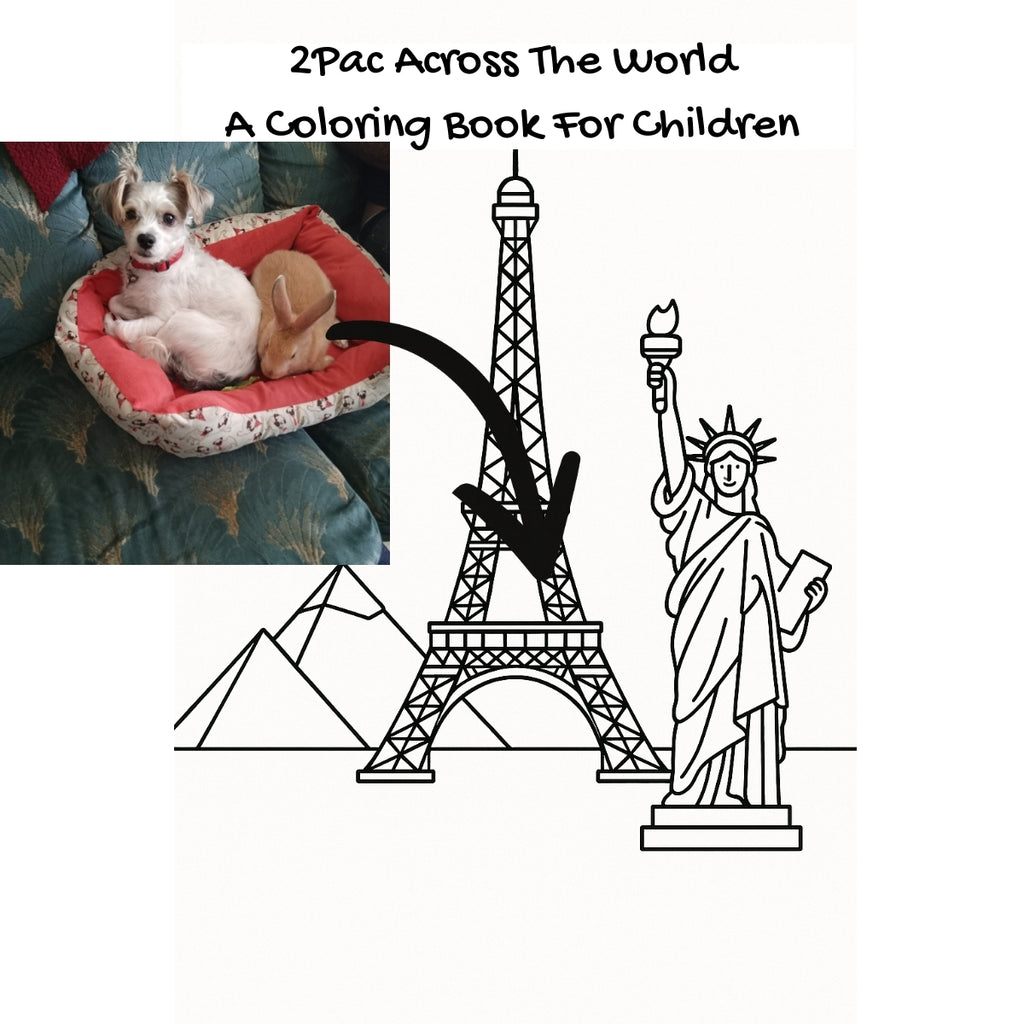 2Pac Across The World: A Coloring Book For Children