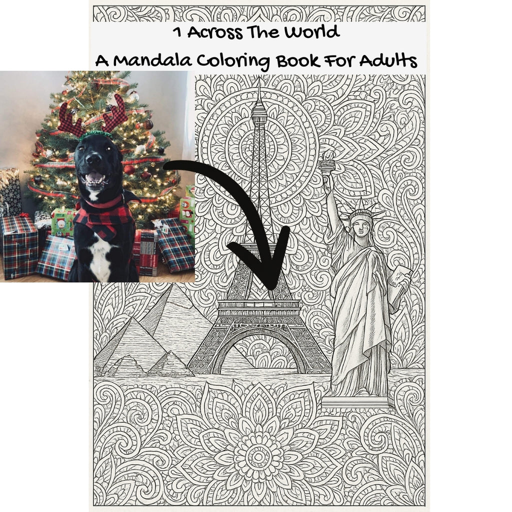 1 Across The World: A Mandala Coloring Book For Adults