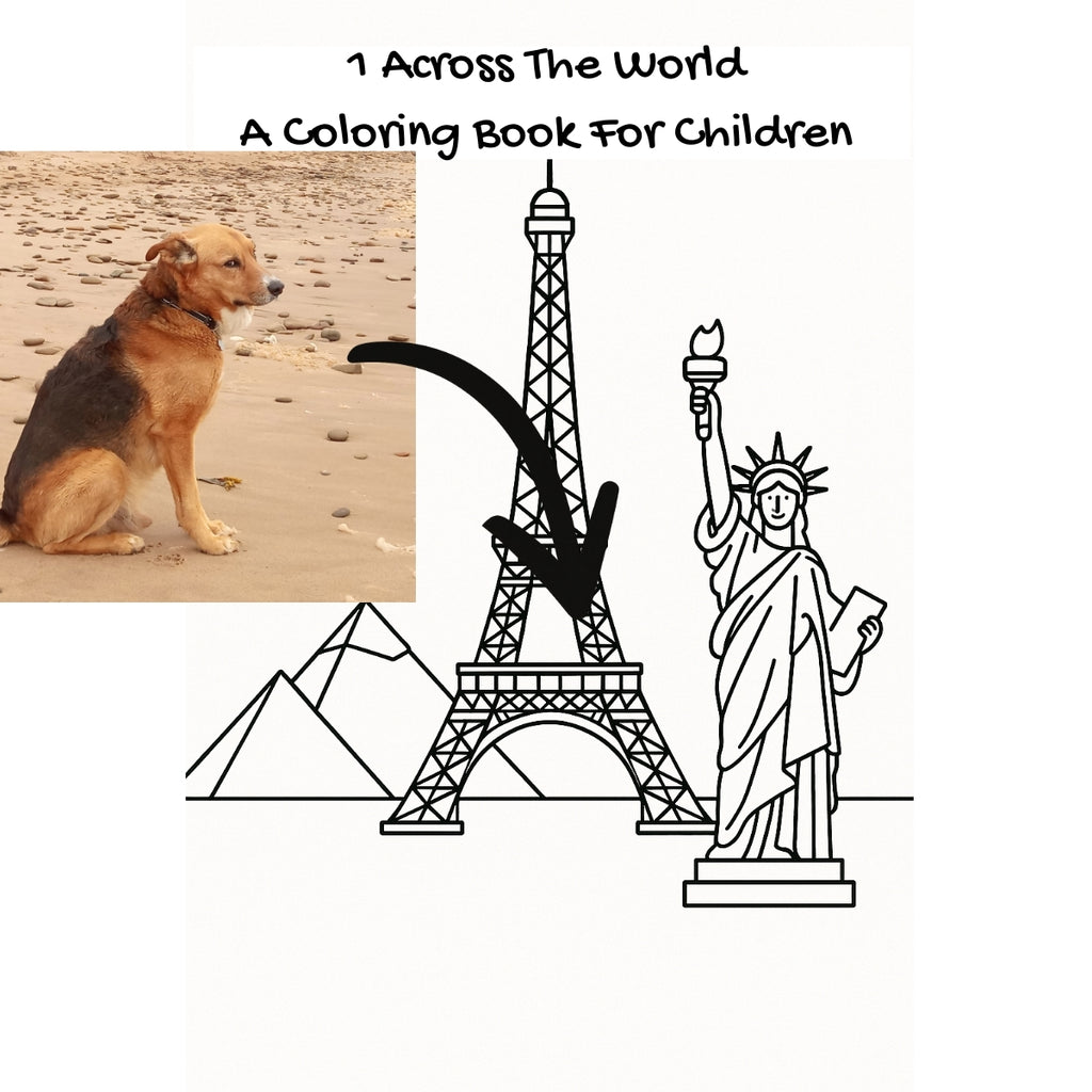 1 Across The World: A Coloring Book For Children