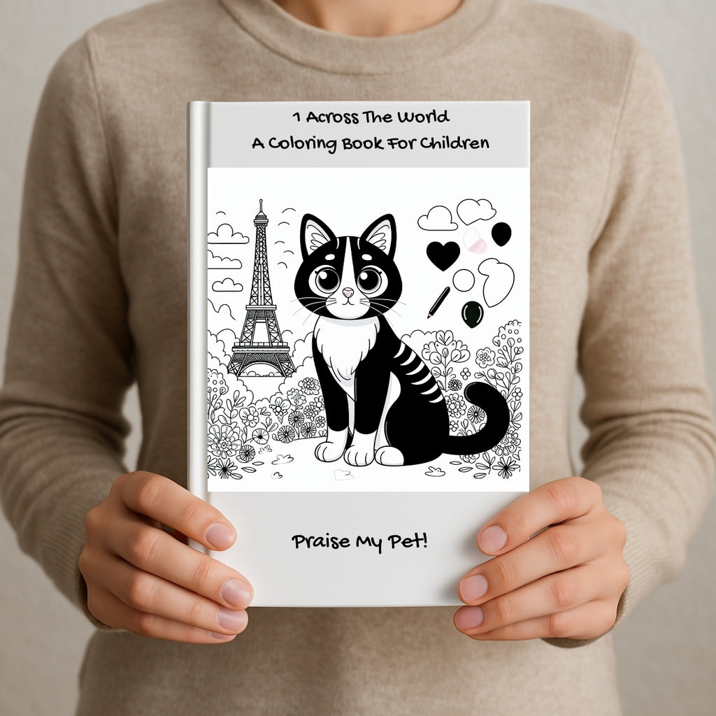 1 Across The World: A Coloring Book For Children