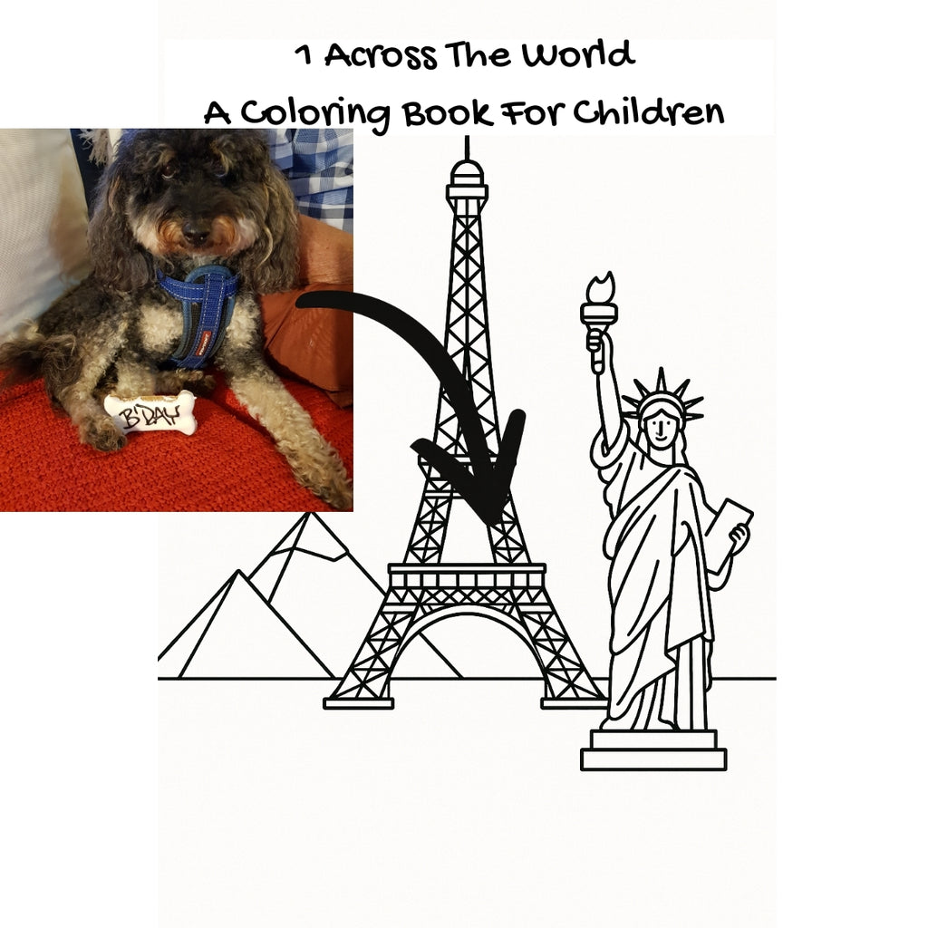 1 Across The World: A Coloring Book For Children