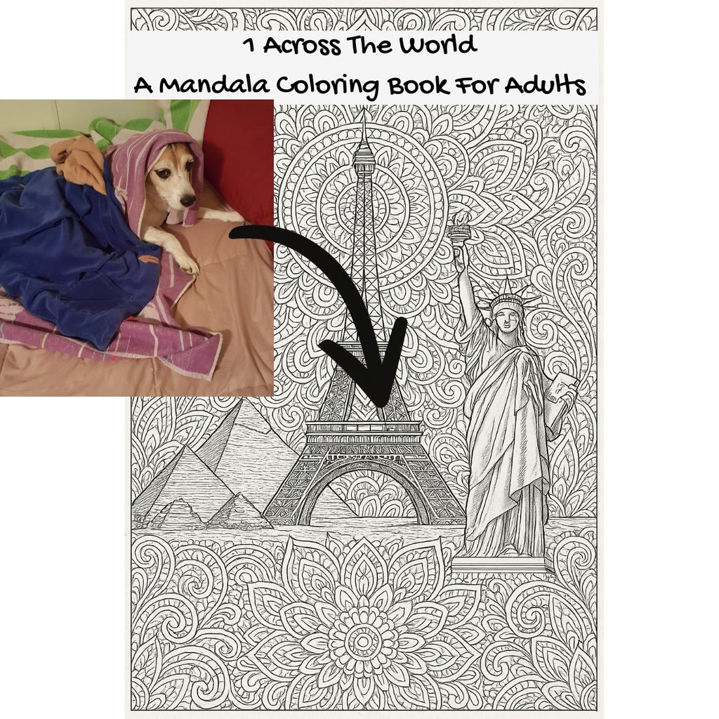 1 Across The World: A Mandala Coloring Book For Adults