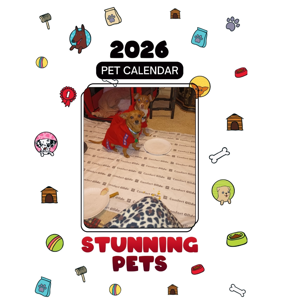 #1 Pj, #2 Charlie Headlines Stunning Pets: A 2026 Pet Calendar