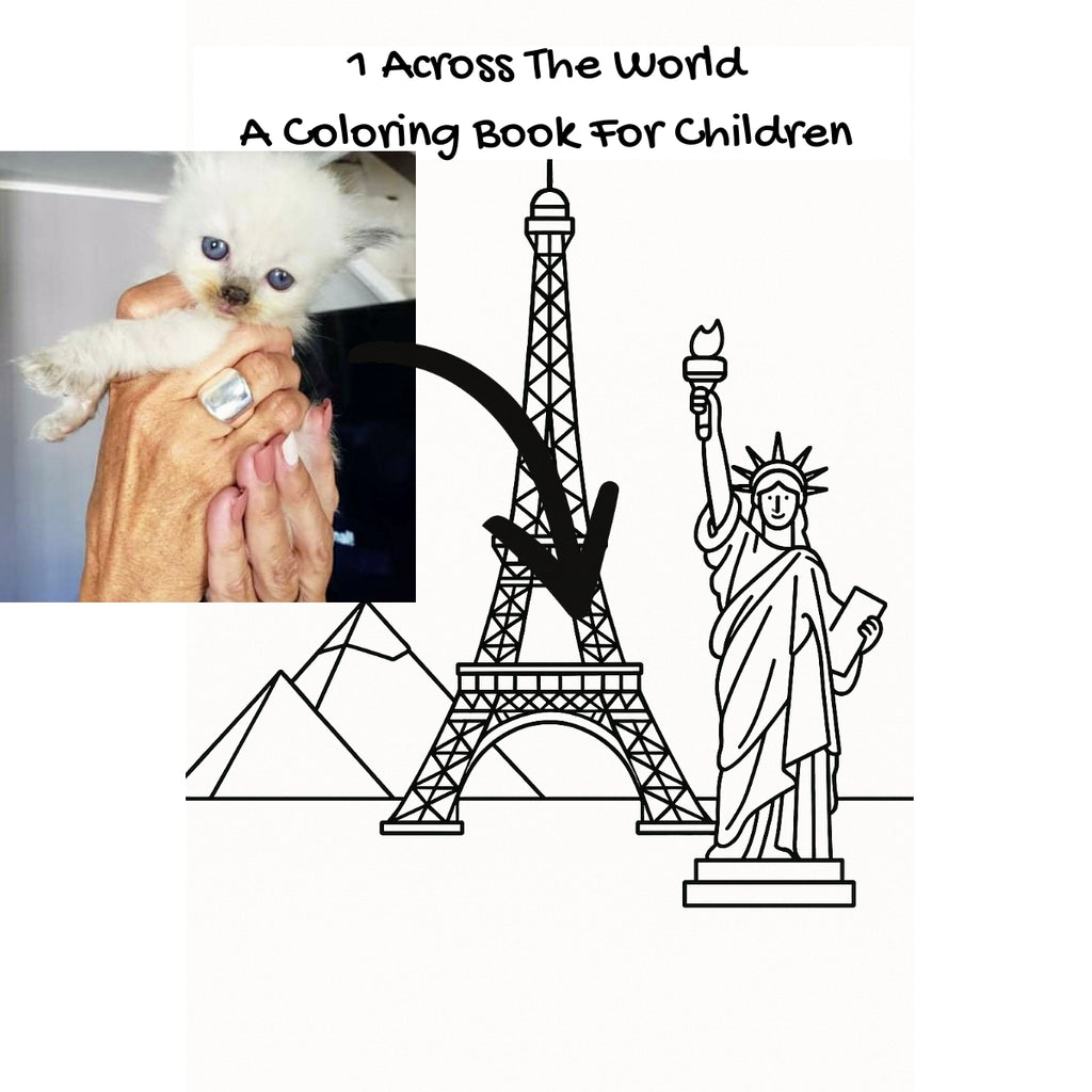 1 Across The World: A Coloring Book For Children
