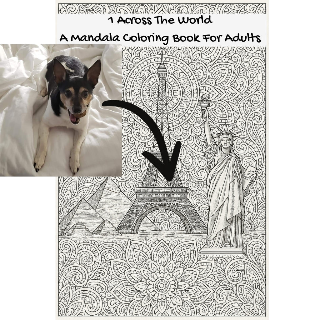1 Across The World: A Mandala Coloring Book For Adults