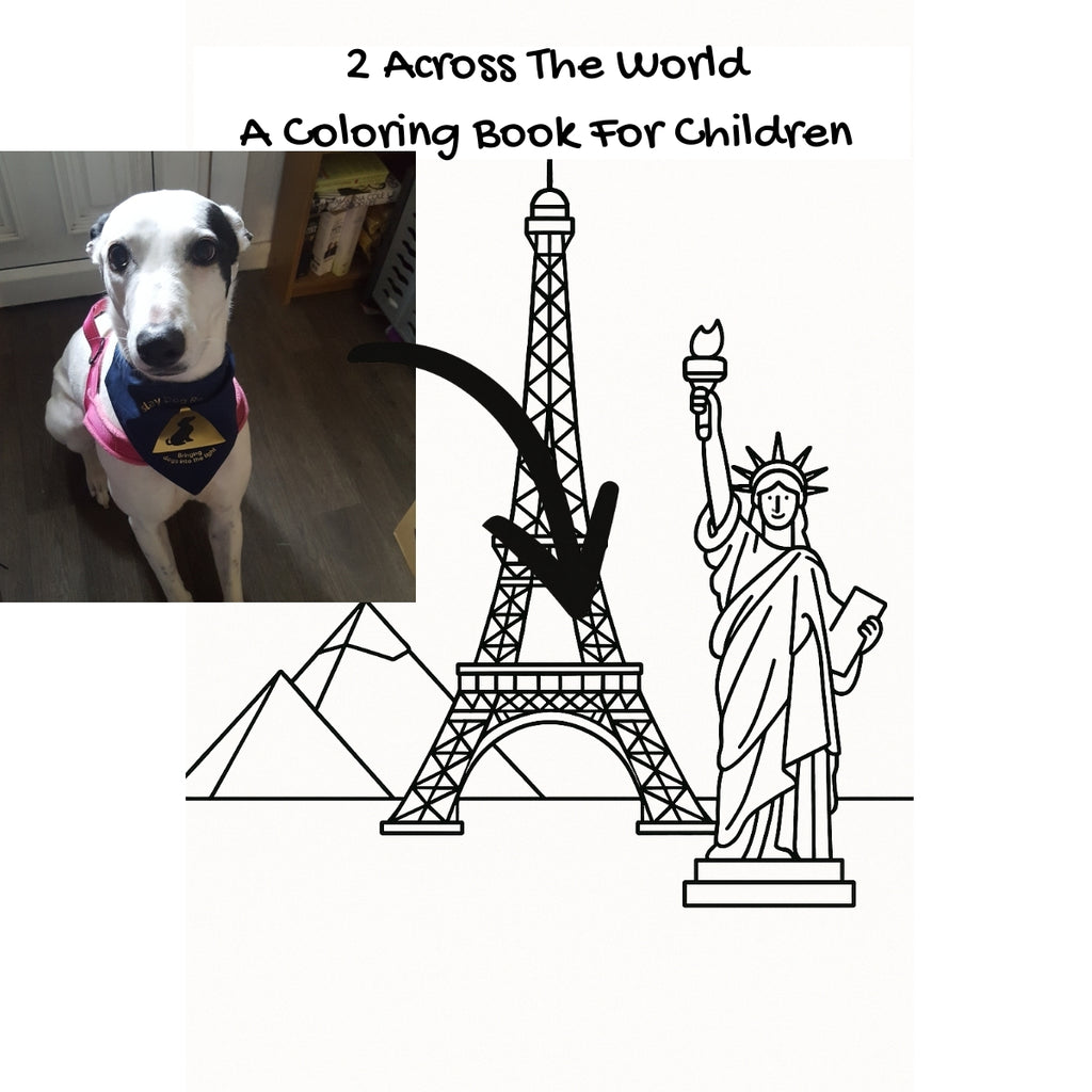 2 Across The World: A Coloring Book For Children