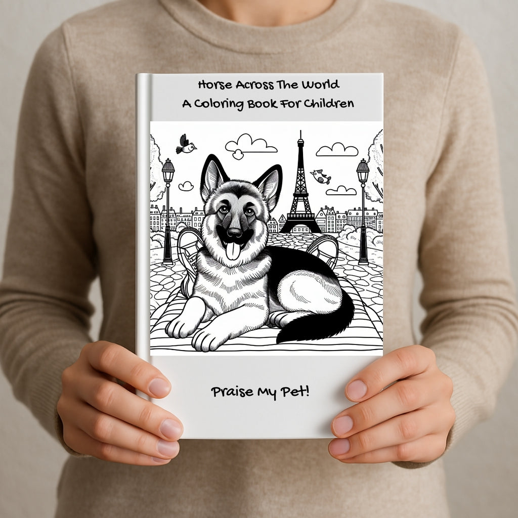 Horse Kid's Coloring Book Series (Subscription)