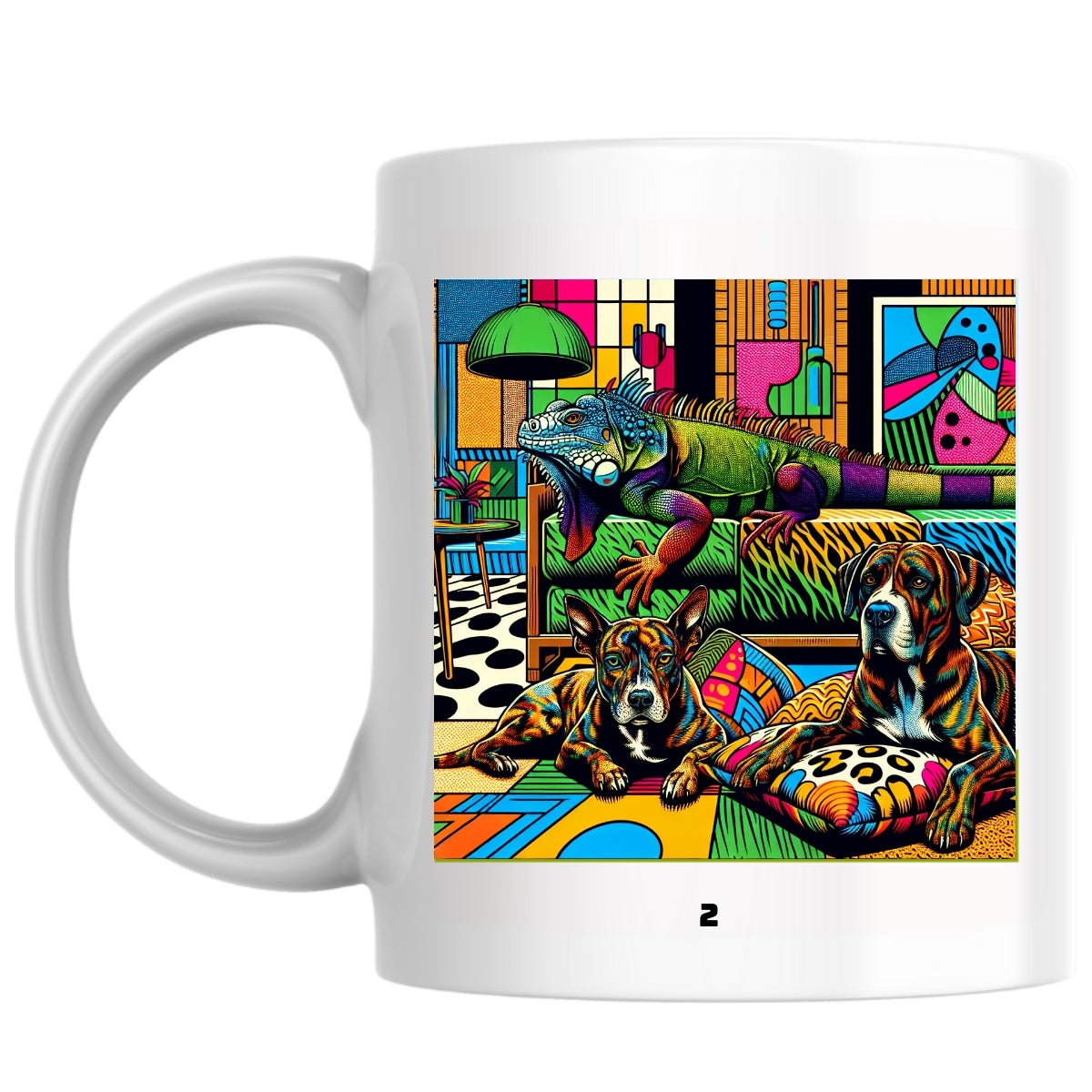 2 the Magnificent: Pop Art Coffee Mug