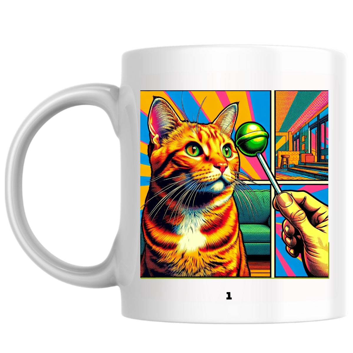 1 the Magnificent: Pop Art Coffee Mug