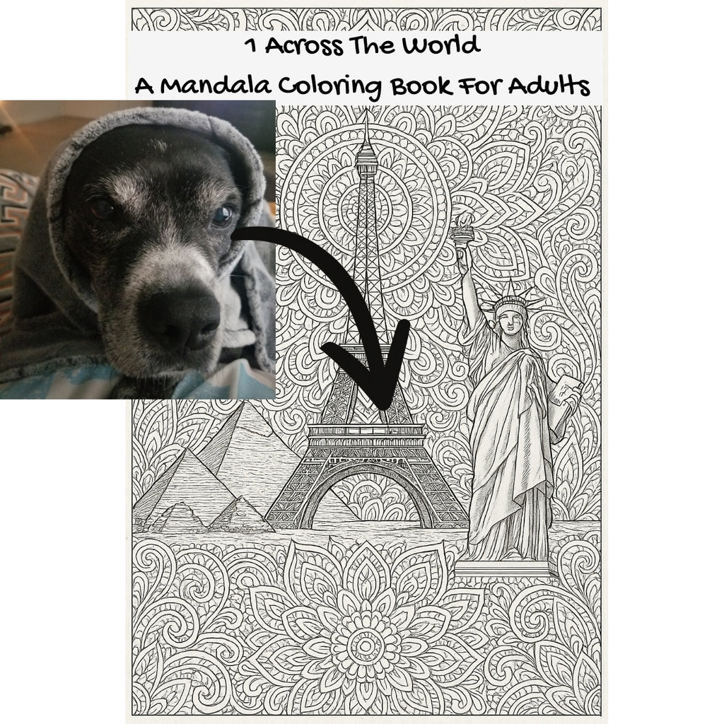 1 Across The World: A Mandala Coloring Book For Adults