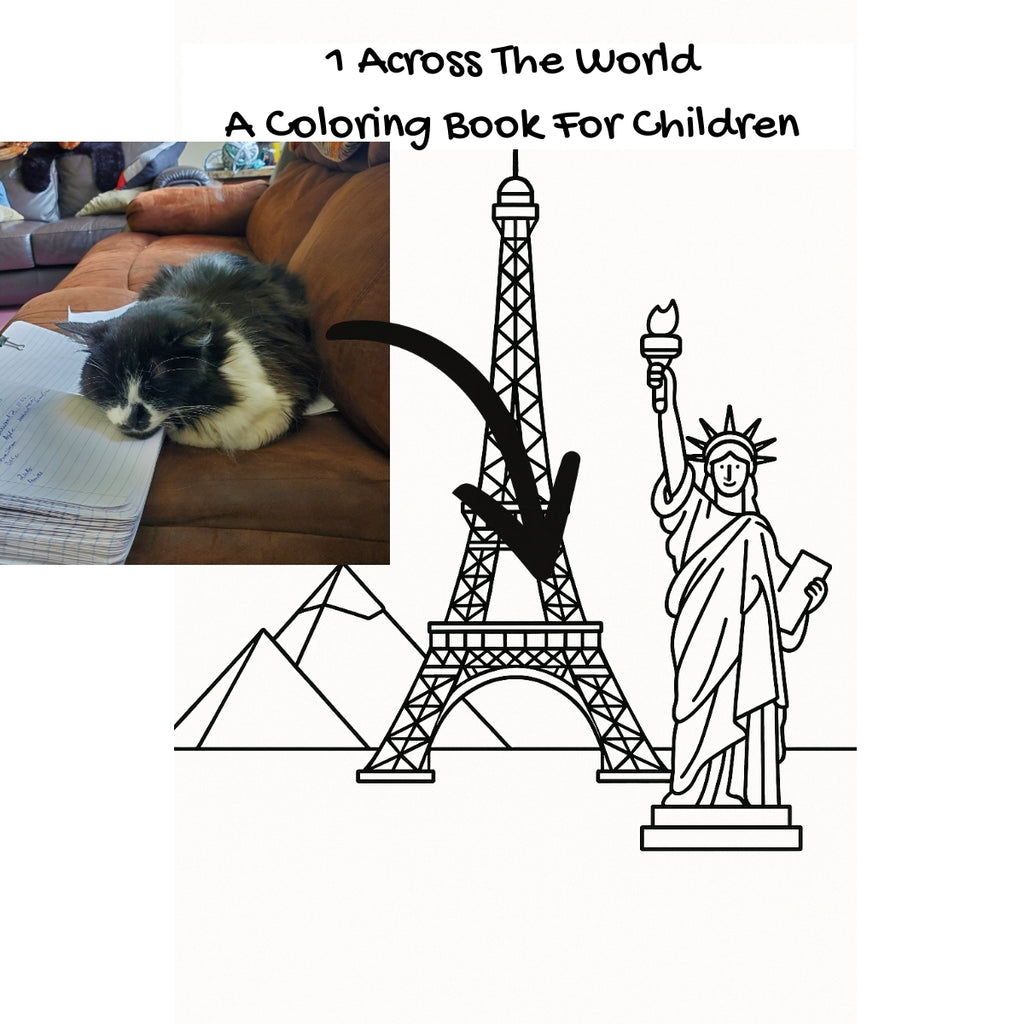 1 Across The World: A Coloring Book For Children